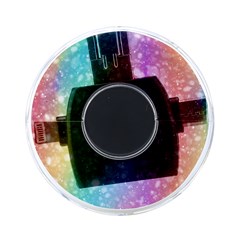 Rainbow Colors Spectrum Background On-the-go Memory Card Reader