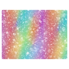 Rainbow Colors Spectrum Background Two Sides Premium Plush Fleece Blanket (extra Small) by Ravend