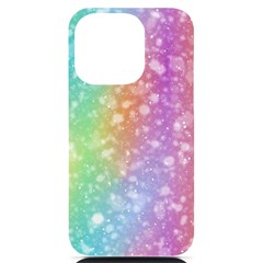 Rainbow Colors Spectrum Background Iphone 14 Pro Black Uv Print Case by Ravend