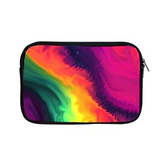 Rainbow Colorful Abstract Galaxy Apple Ipad Mini Zipper Cases by Ravend