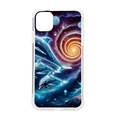 Dolphins Fantasy Iphone 11 Tpu Uv Print Case