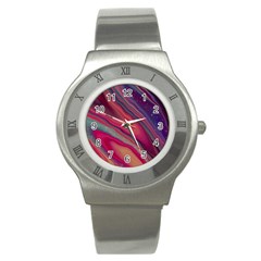 Stars Shimmering Galaxy Ocean Stainless Steel Watch by Ravend