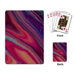 Stars Shimmering Galaxy Ocean Playing Cards Single Design (rectangle) by Ravend