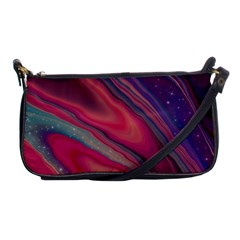 Stars Shimmering Galaxy Ocean Shoulder Clutch Bag by Ravend