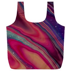 Stars Shimmering Galaxy Ocean Full Print Recycle Bag (xxl) by Ravend