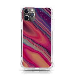 Stars Shimmering Galaxy Ocean Iphone 11 Pro 5 8 Inch Tpu Uv Print Case by Ravend