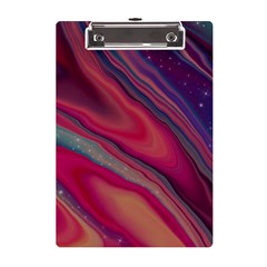 Stars Shimmering Galaxy Ocean A5 Acrylic Clipboard by Ravend