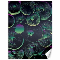 Psychedelic Mushrooms Background Canvas 36  X 48  by Ravend