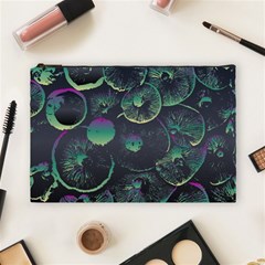 Psychedelic Mushrooms Background Cosmetic Bag (large) by Ravend