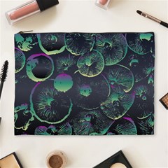 Psychedelic Mushrooms Background Cosmetic Bag (xl) by Ravend