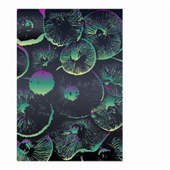 Psychedelic Mushrooms Background Small Garden Flag (two Sides) by Ravend