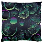 Psychedelic Mushrooms Background Large Cushion Case (One Side) Front