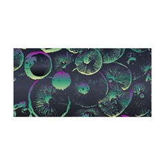 Psychedelic Mushrooms Background Yoga Headband by Ravend