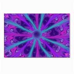 Wallpaper Tie Dye Pattern Postcards 5  X 7  (pkg Of 10) by Ravend