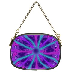 Wallpaper Tie Dye Pattern Chain Purse (two Sides)