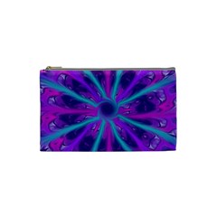 Wallpaper Tie Dye Pattern Cosmetic Bag (small) by Ravend