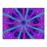 Wallpaper Tie Dye Pattern Two Sides Premium Plush Fleece Blanket (Mini) 35 x27  Blanket Front