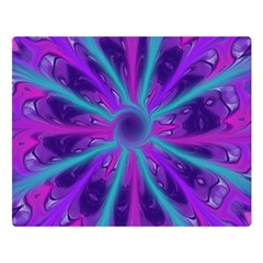 Wallpaper Tie Dye Pattern Two Sides Premium Plush Fleece Blanket (large) by Ravend