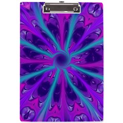 Wallpaper Tie Dye Pattern A4 Acrylic Clipboard by Ravend