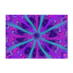 Wallpaper Tie Dye Pattern Crystal Sticker (a4) by Ravend