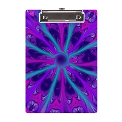 Wallpaper Tie Dye Pattern A5 Acrylic Clipboard by Ravend