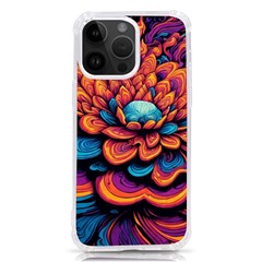 Flowers Painting Iphone 14 Pro Max Tpu Uv Print Case by Ravend