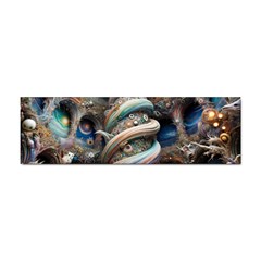 Fantasy Psychedelic Building Spiral Sticker (bumper) by Ravend