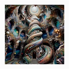 Fantasy Psychedelic Building Spiral Medium Glasses Cloth by Ravend