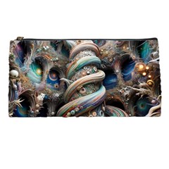 Fantasy Psychedelic Building Spiral Pencil Case by Ravend