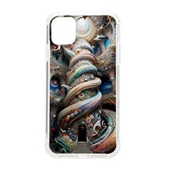 Fantasy Psychedelic Building Spiral Iphone 11 Tpu Uv Print Case