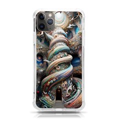 Fantasy Psychedelic Building Spiral Iphone 11 Pro Max 6 5 Inch Tpu Uv Print Case by Ravend