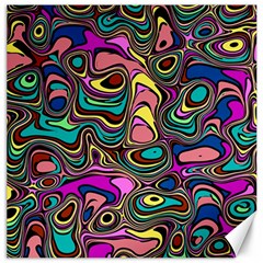 Bending Rotate Distort Waves Canvas 20  X 20  by Ravend