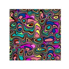 Bending Rotate Distort Waves Square Satin Scarf (30  X 30 ) by Ravend