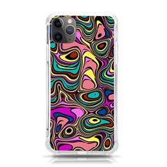 Bending Rotate Distort Waves Iphone 11 Pro Max 6 5 Inch Tpu Uv Print Case by Ravend