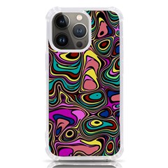 Bending Rotate Distort Waves Iphone 13 Pro Tpu Uv Print Case by Ravend