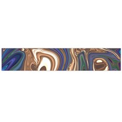 Pattern Psychedelic Hippie Abstract Large Premium Plush Fleece Scarf  by Ravend