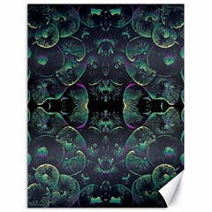 Background Pattern Mushrooms Canvas 18  X 24  by Ravend