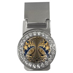 Fractal Spiral Infinite Psychedelic Money Clips (cz)  by Ravend