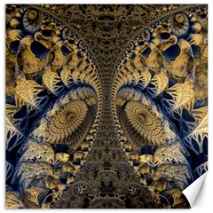 Fractal Spiral Infinite Psychedelic Canvas 16  X 16  by Ravend