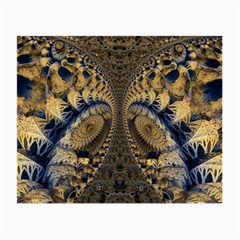 Fractal Spiral Infinite Psychedelic Small Glasses Cloth (2 Sides) by Ravend