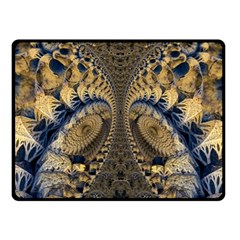 Fractal Spiral Infinite Psychedelic Fleece Blanket (small) by Ravend