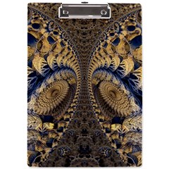 Fractal Spiral Infinite Psychedelic A4 Acrylic Clipboard by Ravend