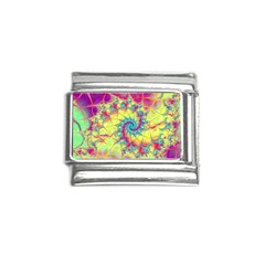 Fractal Spiral Abstract Background Italian Charm (9mm)