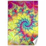 Fractal Spiral Abstract Background Canvas 20  x 30  19.62 x28.9  Canvas - 1