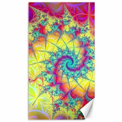 Fractal Spiral Abstract Background Canvas 40  x 72 