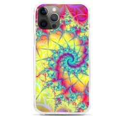 Fractal Spiral Abstract Background Iphone 12 Pro Max Tpu Uv Print Case by Ravend