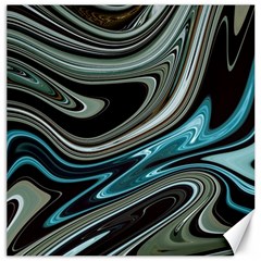 Abstract Waves Background Wallpaper Canvas 16  X 16  by Ravend