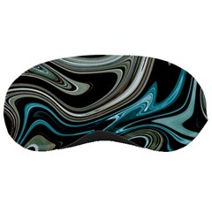 Abstract Waves Background Wallpaper Sleep Mask by Ravend