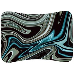 Abstract Waves Background Wallpaper Velour Seat Head Rest Cushion