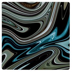 Abstract Waves Background Wallpaper Uv Print Square Tile Coaster  by Ravend